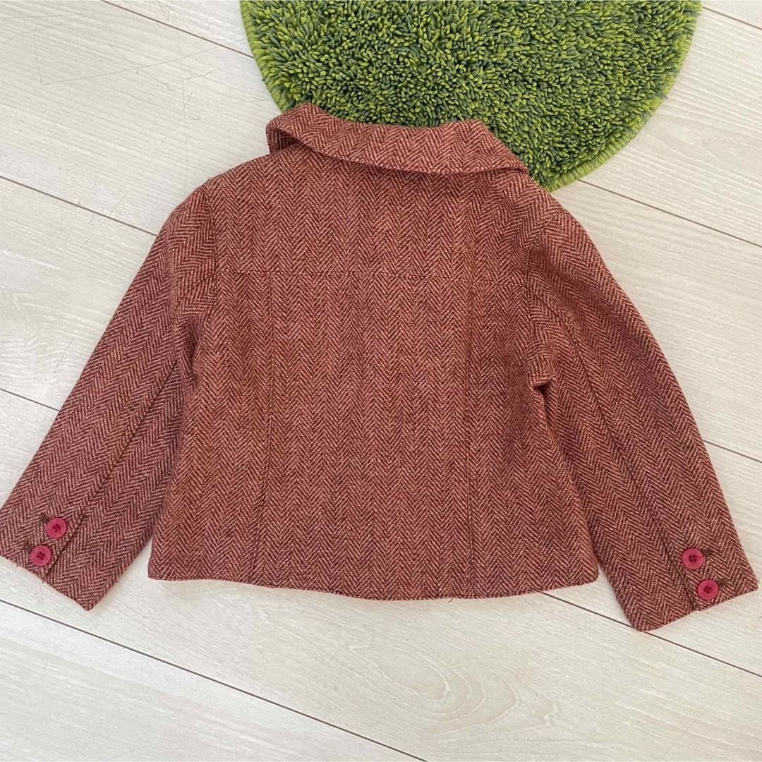 OILILY(オイリリー)の美品 oilily オイリリー 92 刺繍 ジャケット キッズ/ベビー/マタニティのキッズ服女の子用(90cm~)(ジャケット/上着)の商品写真