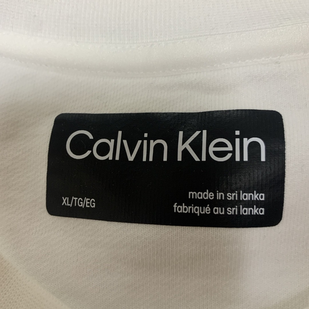 Calvin Klein(カルバンクライン)のカルバンクライン　白トレーナー メンズのトップス(スウェット)の商品写真