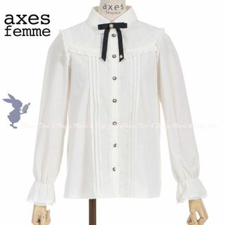 アクシーズファム(axes femme)の※ axes femme【受注生産】Redlabel刺繍ブラウス Web限定商品(シャツ/ブラウス(長袖/七分))