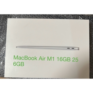 マック(Mac (Apple))のMacBook Air M1 16GB 256GB(ノートPC)