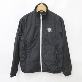 フィラ(FILA)のフィラ FILA GOLF ジャケット ジャンバー 中綿 ジップアップ 黒 M(ウエア)