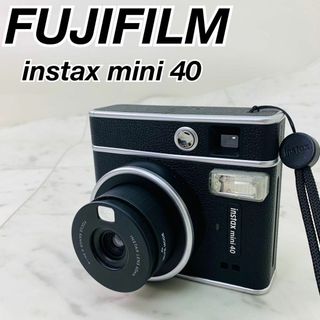 フジフィルム チェキ　本体　カメラ　インタックスミニ　 40 ブラック