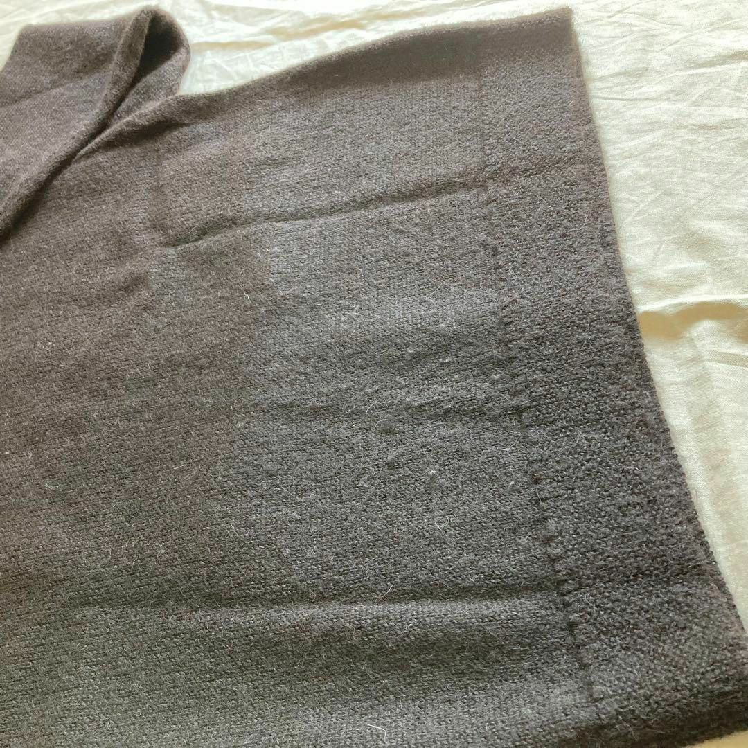 COMOLI(コモリ)の名作　COMOLI ブラック　アルパカ　セーター　ニット メンズのトップス(ニット/セーター)の商品写真