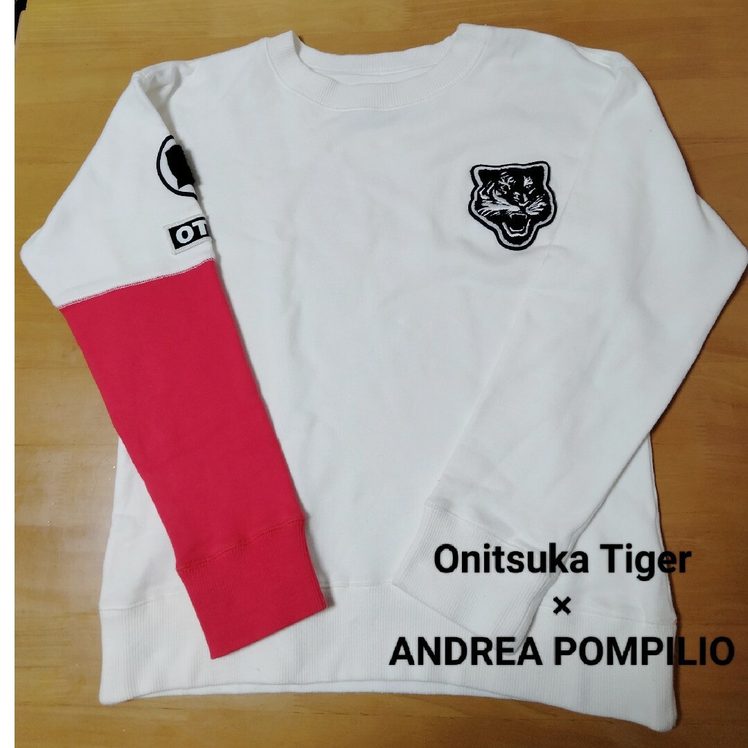 Onitsuka Tiger(オニツカタイガー)の532-✨●オニツカタイガー✖Andrea Pompilio ワッペントレーナー メンズのトップス(その他)の商品写真