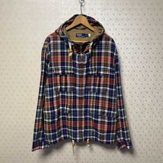 ポロラルフローレン(POLO RALPH LAUREN)の⭐️極美品⭐️ポロラルフローレン⭐️メンズ⭐️フード付ジップ/コットンジャケット(その他)