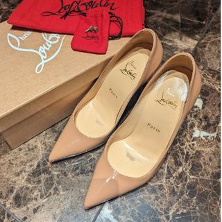 クリスチャンルブタン(Christian Louboutin)のルブタン パンプス 36.5 NUDE ベージュ(ハイヒール/パンプス)