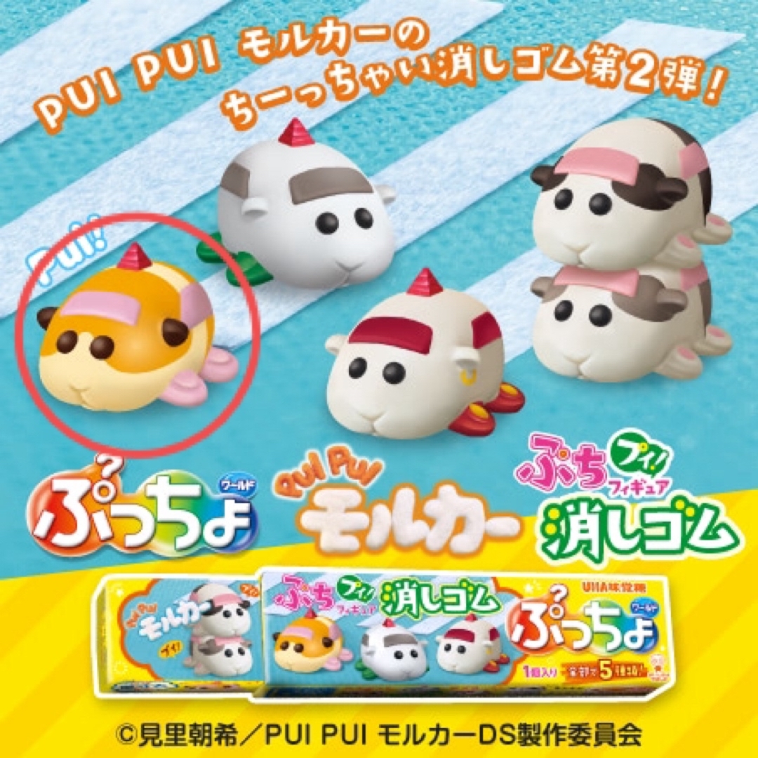 UHA味覚糖(ユーハミカクトウ)のぷっちょワールド PUI PUI モルカー 第2弾 教習ポテト エンタメ/ホビーのおもちゃ/ぬいぐるみ(キャラクターグッズ)の商品写真