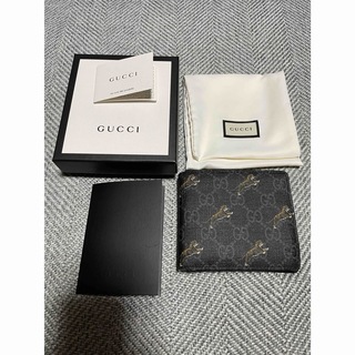 グッチ(Gucci)のGUCCI 二つ折り財布　タイガー(折り財布)