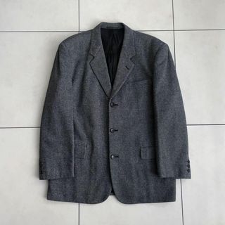 コムデギャルソンオム(COMME des GARCONS HOMME)の【COMME des GARCONS HOMME】ツイード テーラードジャケット(テーラードジャケット)