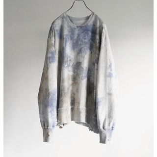 1LDK SELECT - ANCELLM アンセルムMARBLING SWEAT SHIRT