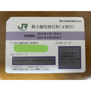 JR 東日本 株主優待券 5枚(鉄道乗車券)