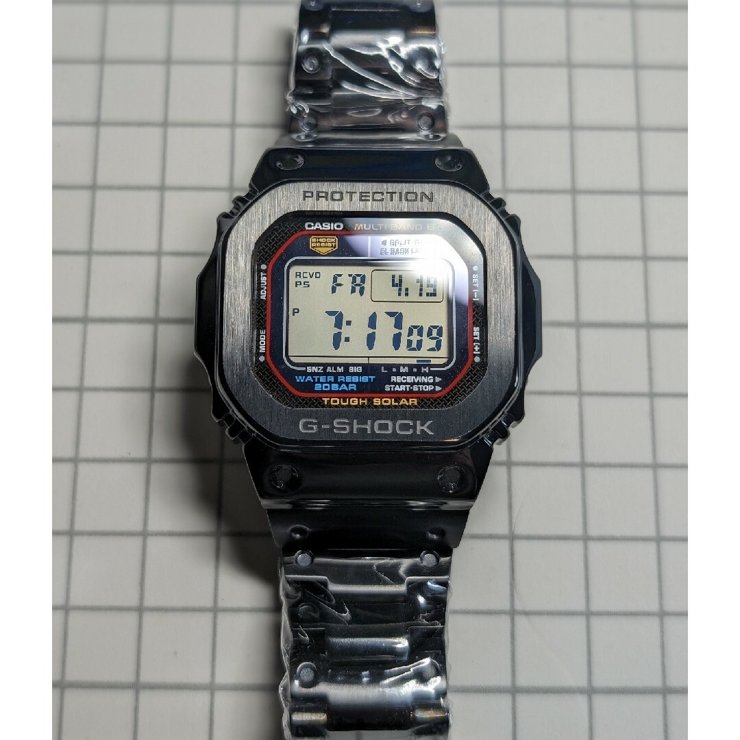 G-SHOCK(ジーショック)のG-SHOCK GWM5610 電波ソーラー フルメタルブラック メンズの時計(腕時計(デジタル))の商品写真