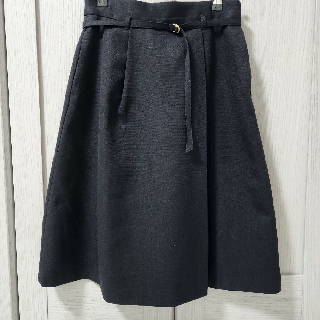 INDEX(インデックス)のindex ベルト付き フレアスカート レディースのスカート(ひざ丈スカート)の商品写真