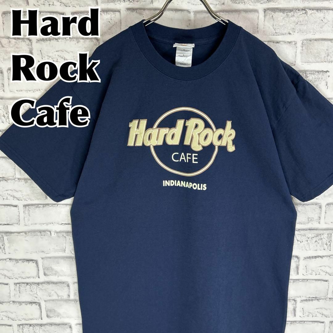 Hard Rock CAFE(ハードロックカフェ)のHard Rock Cafe ハードロックカフェ インディアナポリス Tシャツ メンズのトップス(Tシャツ/カットソー(半袖/袖なし))の商品写真