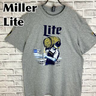 Miller Lite ミラーライトビール ブルワーズ MLB Tシャツ 半袖(Tシャツ/カットソー(半袖/袖なし))