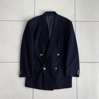 イヴサンローラン(Yves Saint Laurent)の【Yves Saint Laurent】 ダブル テーラード ジャケット(テーラードジャケット)