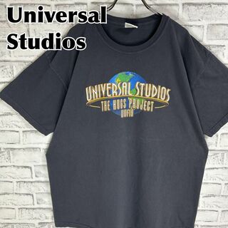 Universal Studios 地球 両面デザイン Tシャツ 半袖 輸入品(Tシャツ/カットソー(半袖/袖なし))