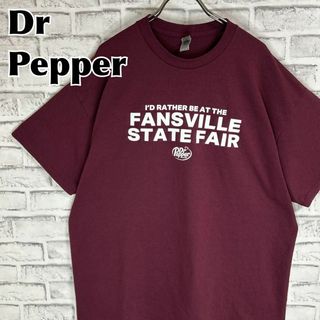 ギルタン(GILDAN)のDr Pepper ドクターペッパー Fansville Tシャツ 半袖 輸入品(Tシャツ/カットソー(半袖/袖なし))