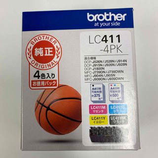 brother 純正インクカートリッジ 4色パック LC411-4PK(オフィス用品一般)