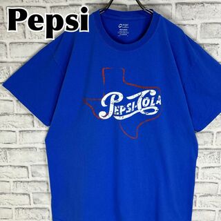 PEPSI ペプシ コーラ ジュース 企業 ロゴプリント Tシャツ 半袖 輸入品(Tシャツ/カットソー(半袖/袖なし))