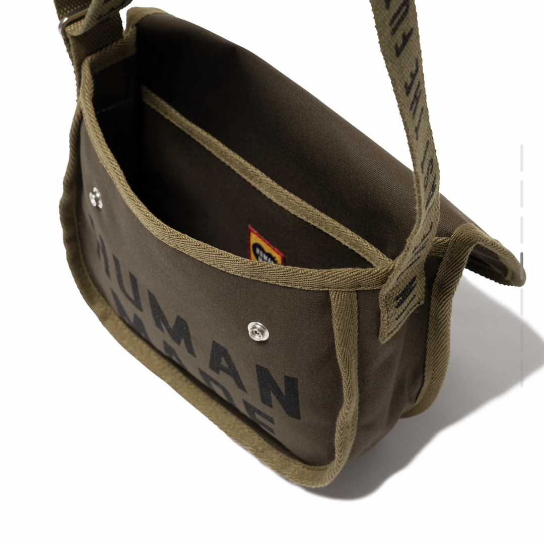 HUMAN MADE(ヒューマンメイド)のHUMAN MADE Shoulder Bag "Olive Drab" メンズのバッグ(ショルダーバッグ)の商品写真