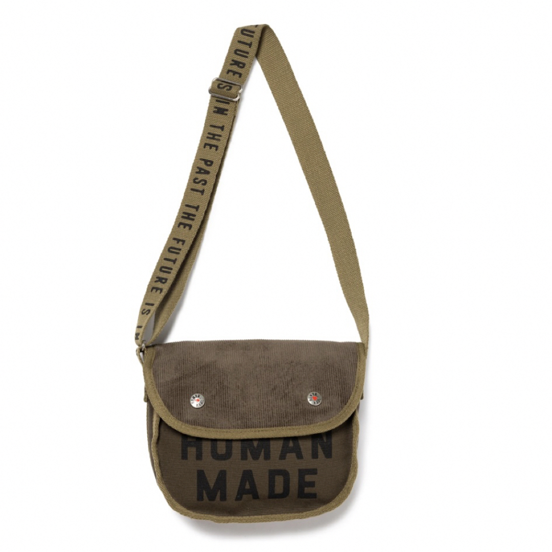 HUMAN MADE(ヒューマンメイド)のHUMAN MADE Shoulder Bag "Olive Drab" メンズのバッグ(ショルダーバッグ)の商品写真