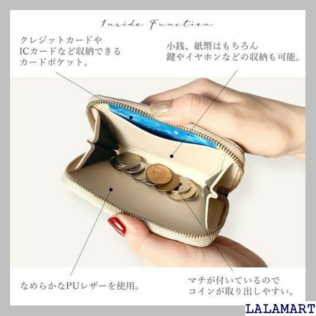 コインケース 本革 小銭入れ コンパクト ラウンドファ メ ン ブラウン 493 メンズのメンズ その他(その他)の商品写真