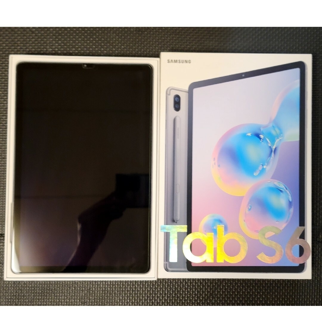 SAMSUNG(サムスン)の【極美品】GALAXY tab S6 SM-T860箱付き スマホ/家電/カメラのPC/タブレット(タブレット)の商品写真