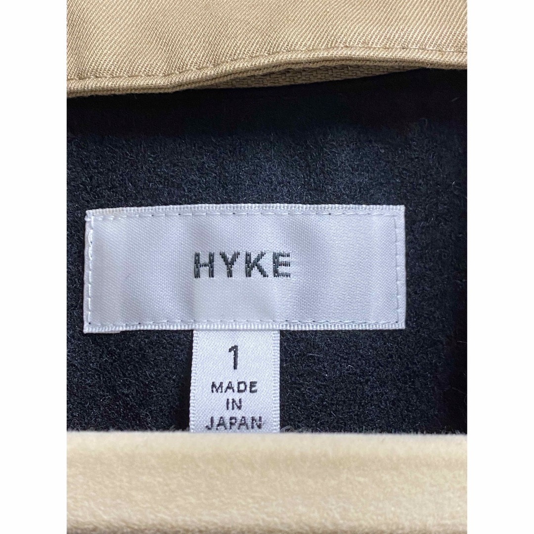 HYKE(ハイク)のHYKE 定番トレンチコート サイズ1 レディースのジャケット/アウター(トレンチコート)の商品写真