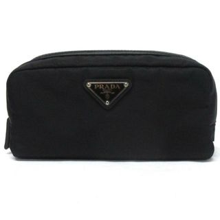 プラダ(PRADA)のPRADA(プラダ) ポーチ美品  2NA045 2DMH 黒(ポーチ)