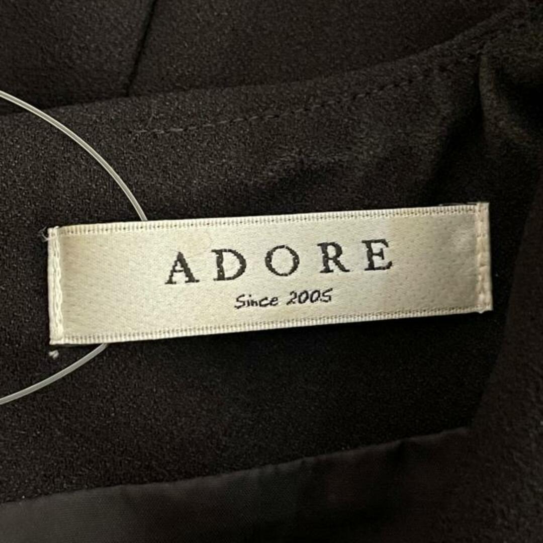 ADORE(アドーア)のアドーア ワンピース サイズ36 S - 黒 レディースのワンピース(その他)の商品写真