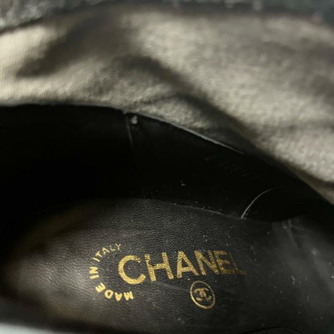 CHANEL(シャネル)のシャネル ショートブーツ 37 レディース - レディースの靴/シューズ(ブーツ)の商品写真