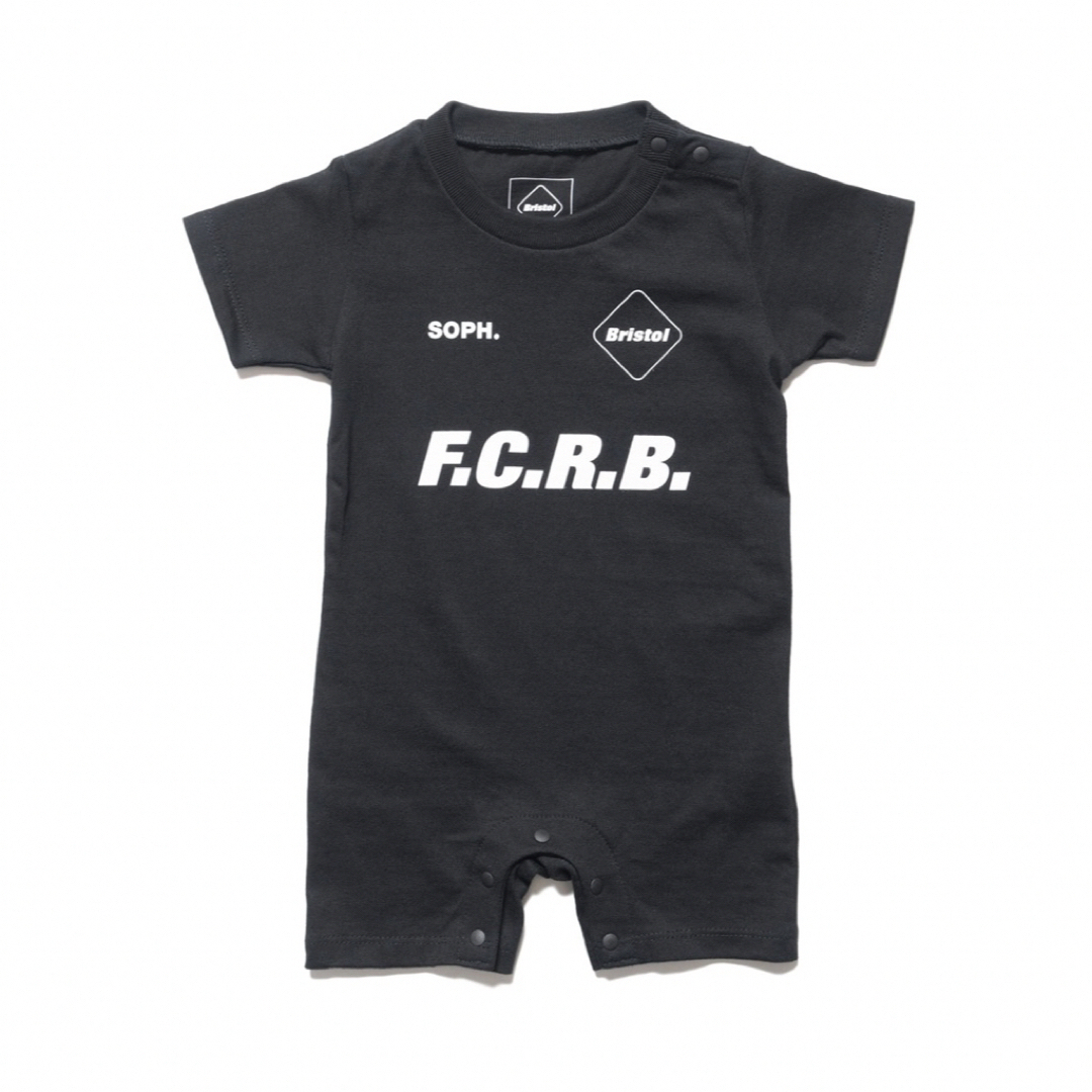 F.C.R.B.(エフシーアールビー)のFCRB for Kids BABY SET FCRB ベビー ブラック キッズ/ベビー/マタニティのベビー服(~85cm)(カバーオール)の商品写真