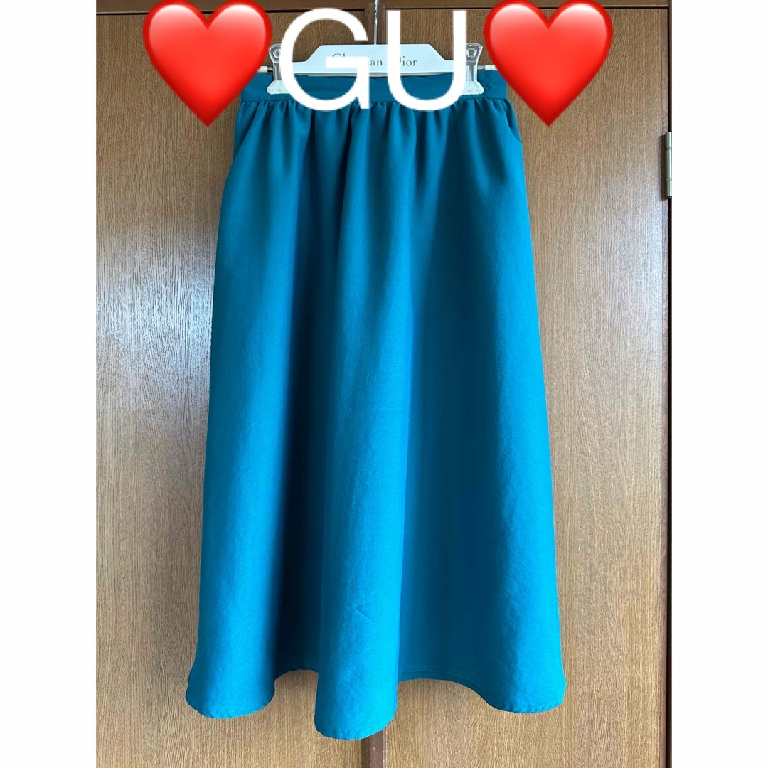 GU(ジーユー)の❤️GU❤️ジーユー❤️フレアスカート❤️ レディースのスカート(ロングスカート)の商品写真