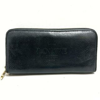 ロエベ(LOEWE)のロエベ 長財布 ヘリテージ 黒 レザー(財布)