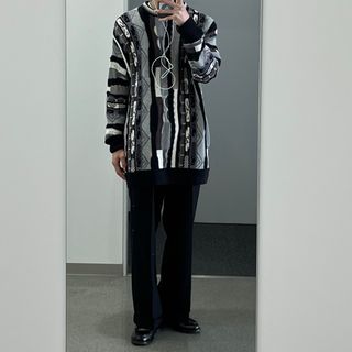 ザラ(ZARA)のZARA/22AW/3Dガラニット(ニット/セーター)