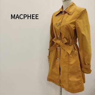 MACPHEE - MACPHEE マカフィー コート マスタード レディース