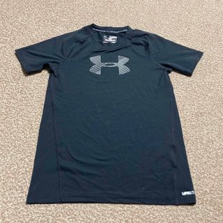 アンダーアーマー(UNDER ARMOUR)のアンダーアーマー　ジュニア　ヒートギア コンプレッション 半袖アンダーシャツ(Tシャツ/カットソー)