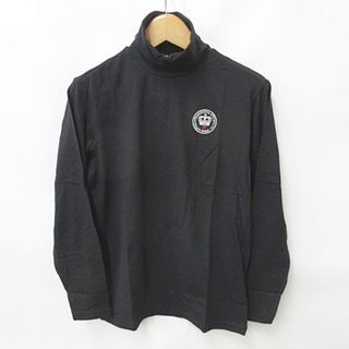 フィラ(FILA)のフィラ ゴルフ FILA GOLF シャツ ハイネック 長袖 黒 ブラック M(ウエア)