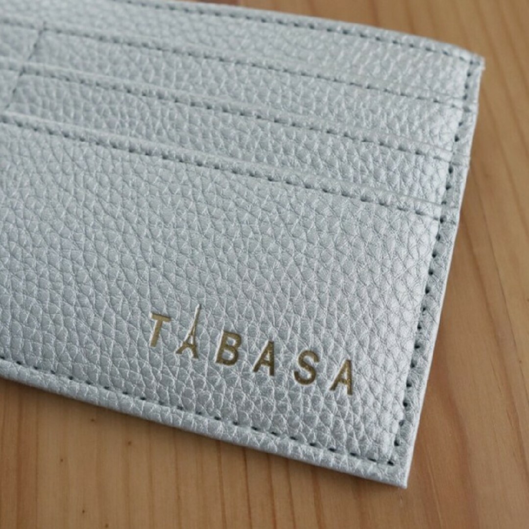 TABASA(タバサ)の売り切り価格！素敵なあの人 2023年8月号 付録 タバサ レザー調超スリム財布 レディースのファッション小物(財布)の商品写真