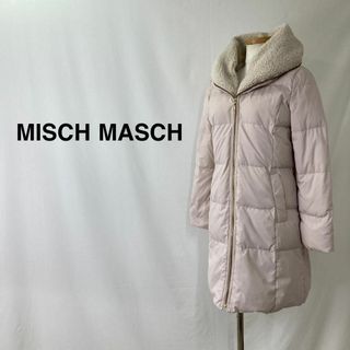 MISCH MASCH ボア ロング ダウンコート ピンク レディースジャケット