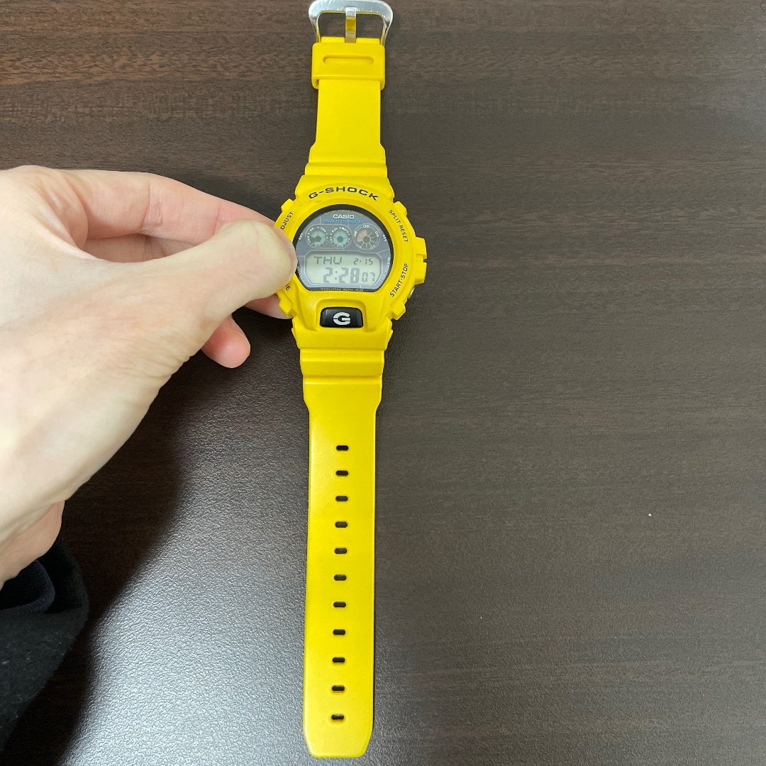 激レア G-SHOCK GW-6900A-9JF クレイジーカラー イエロー