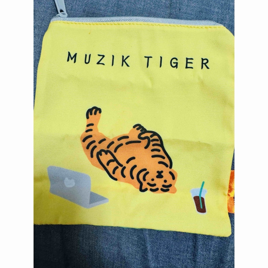 MUZIK TIGER ポーチコレクション スクエアポーチ ムジークタイガーの