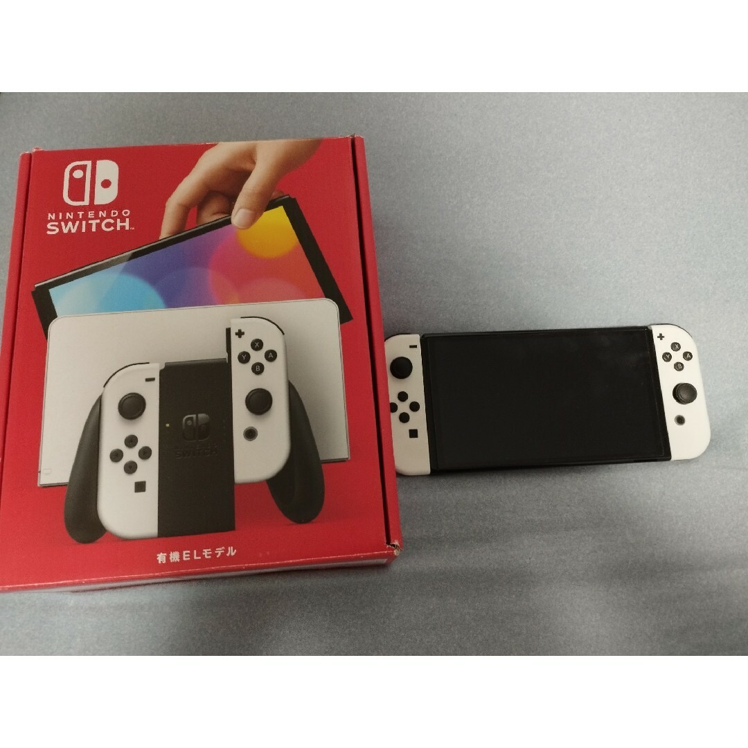 Nintendo Switch(ニンテンドースイッチ)のNintendo Switch 有機ELモデル Joy-Con(L)/(R) … エンタメ/ホビーのゲームソフト/ゲーム機本体(家庭用ゲーム機本体)の商品写真