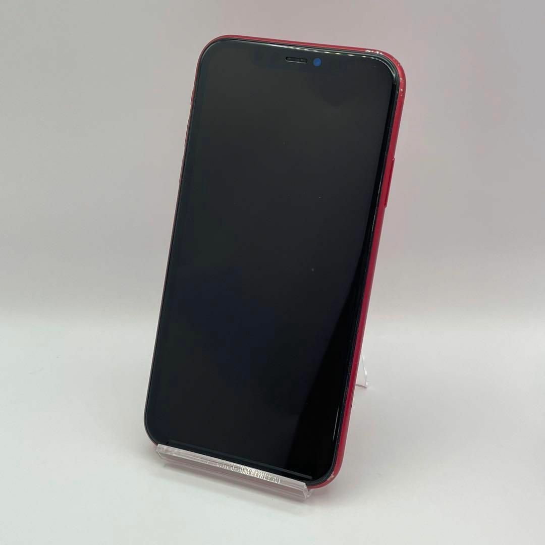 電池新品 iPhone 11 レッド 128GB 本体 SIMフリー 完動品 スマホ/家電/カメラのスマートフォン/携帯電話(スマートフォン本体)の商品写真
