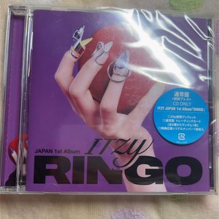 イッチ(ITZY)のitzy アルバム　CD ringo シュリンク付き(K-POP/アジア)