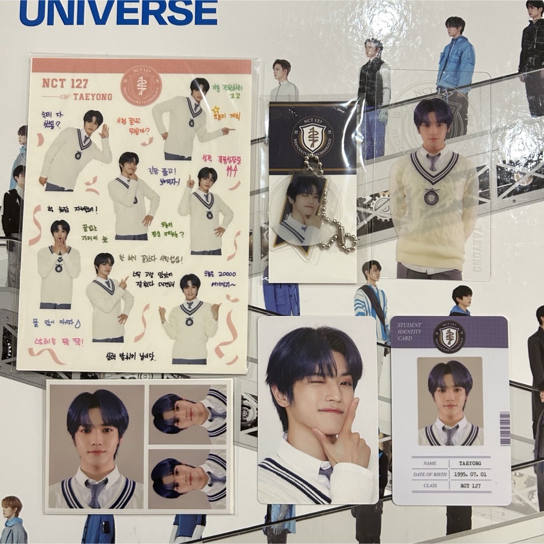 NCT127 - NCT 127 school kit テヨン トレカ 学生証 スクール NCT127 - NCT 127 school kit テヨン トレカ 学生証 スクール