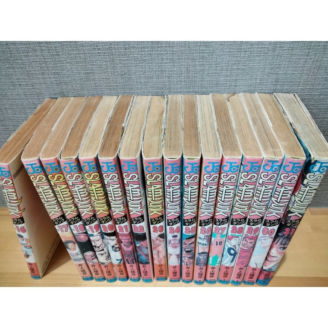 集英社(シュウエイシャ)のマンガ コミック SLAMDUNK スラムダンク 全巻 31冊セット まとめ売り エンタメ/ホビーの漫画(全巻セット)の商品写真