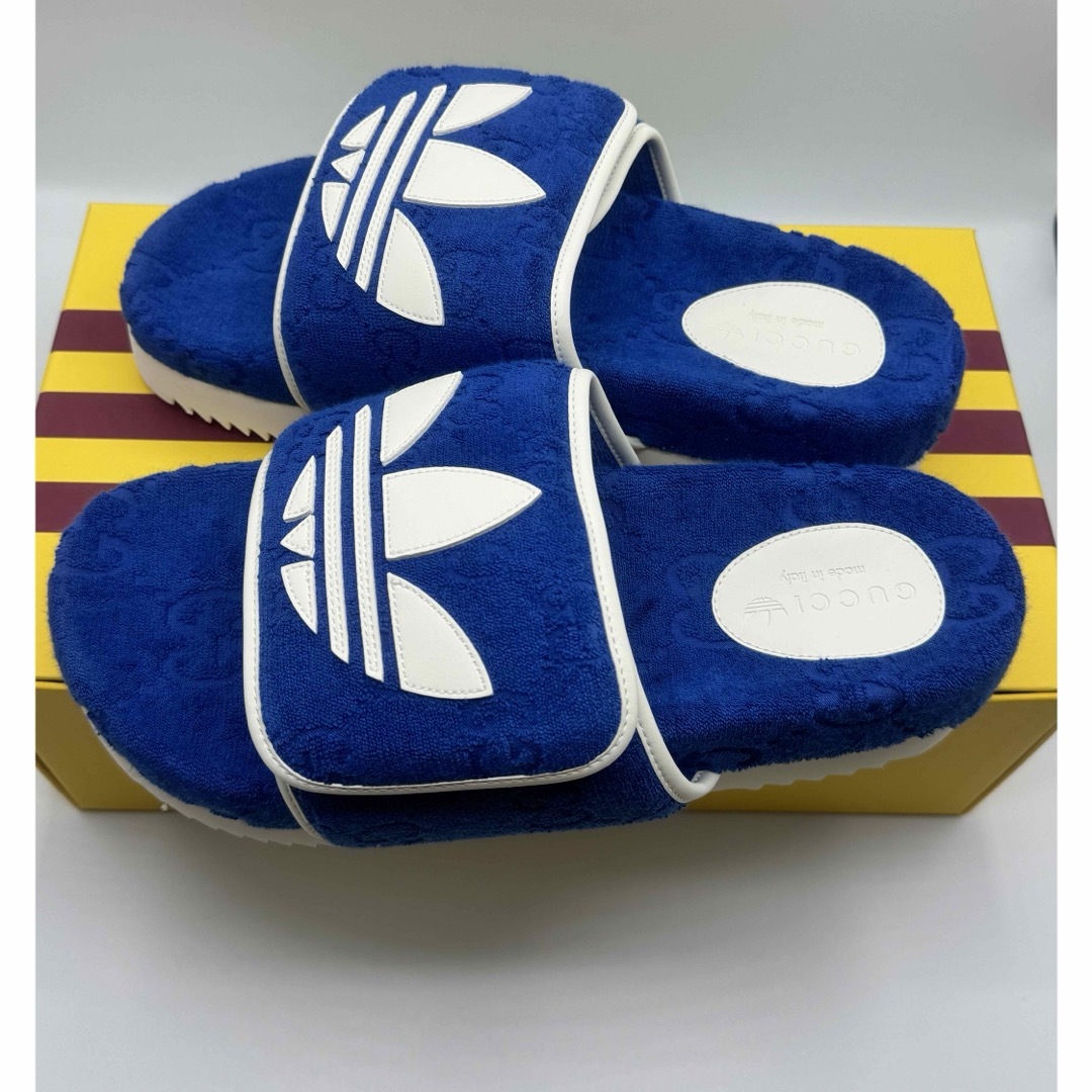 Gucci(グッチ)の新品 GUCCI adidas グッチ サンダル アディダス コラボ メンズ 9 メンズの靴/シューズ(サンダル)の商品写真