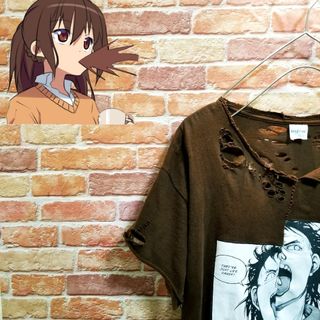 ギルタン(GILDAN)の【サイズM】リメイク　再構築　AKIRA アキラ　グランジカスタムアニメTシャツ(Tシャツ/カットソー(半袖/袖なし))